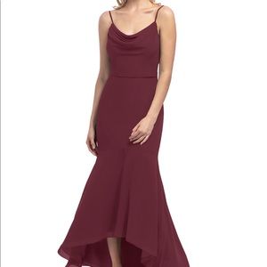 Azazie Summer Bridesmaid Dress in Cabernet